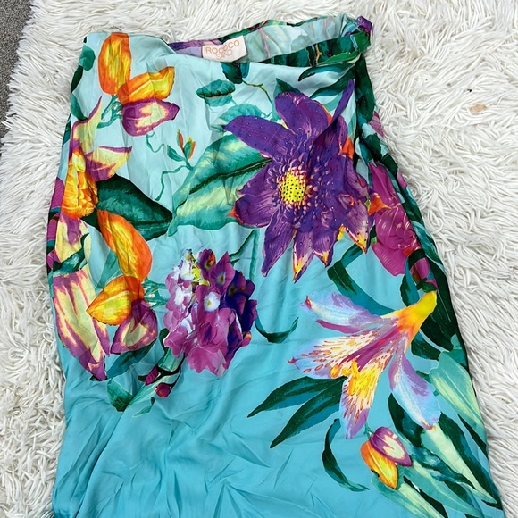 Rocco sand crystal embellished OCEAN SKIRT size m - Picture 4 of 11